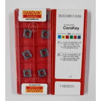 Płytki Wieloostrzowe 880-0503W08H-P-LM 4044