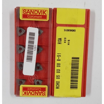 Płytki Wieloostrzowe WCMX050308R-51 H13A