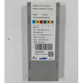 Płytki Wieloostrzowe WNMG080404-TF IC907