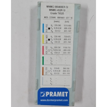 Płytki Wieloostrzowe WNMG080408 ER-SI GRADE T9325