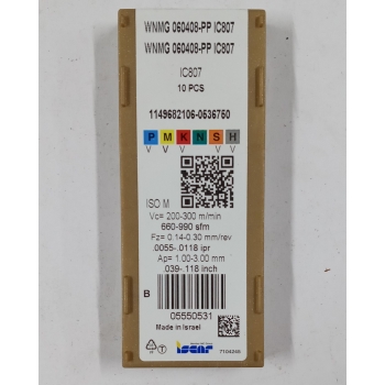 Płytki Wieloostrzowe WNMG060408-PP IC807
