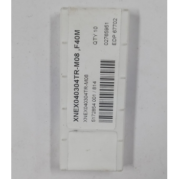 Płytki Wieloostrzowe XNEX040304TR-M08 F40M