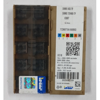 Płytki Wieloostrzowe SNMG120408-TF IC807