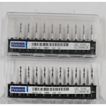 Wiertła Węglikowe fi1.95 SM32 KEMMER L-105