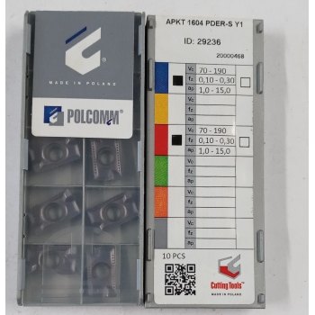 Płytki Wieloostrzowe APKT1604 PDER-S Y1