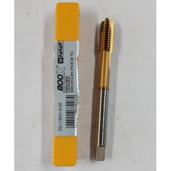 Gwintowniki Maszynowe Przelotowe Proste 800X M12-6H 376 B SE TN FANAR